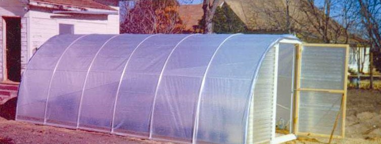 Rebar Greenhouse Using Our Woven Poly Plastic